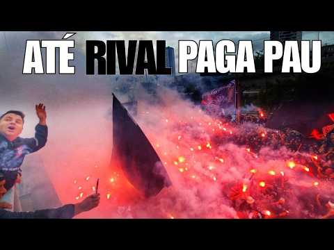 CAMINHADA MONSTRUOSA DOS GAVIÕES em CORINTHIANS 3X0 Vasco! INVASÃO DO MAR NEGRO PAROU SÃO PAULO