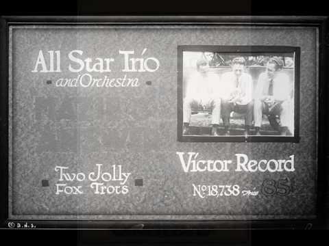 All Star Trio  "Poor Little Butterfly is a Fly Gal Now" (1919)