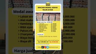 Download lagu Rincian modal usaha telur ayam mp3