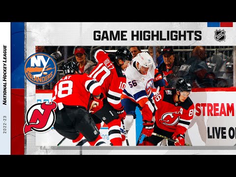 Islanders @ Devils 9/27 | NHL Highlights 2022