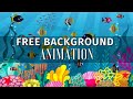 Underwater Kids Animation Video Free Background Animation Footage For Beginners
