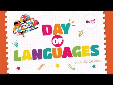 World Languages day was celebrated with MS students.