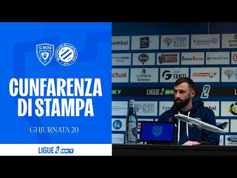 SC Bastia - Montpellier HSC: Joachim Eickmayer's press conference