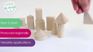 Sada geometrických těles 14 ks