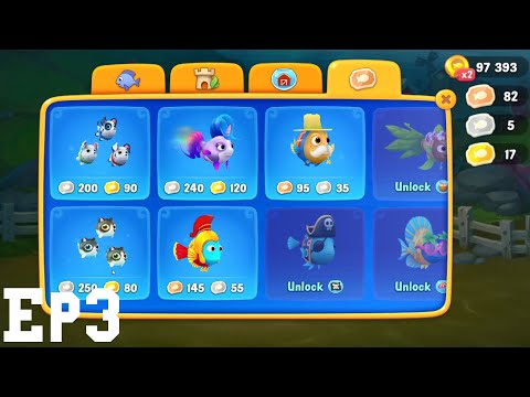 Fishdom | Gameplay Walkthrough Part 3 HD ( Solo-Games )