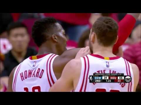 Dwight Howard Full Highlights 2016 04 22 vs Warriors   Playoff R1G3   13 Pts, 13 Rebs, 2 blk