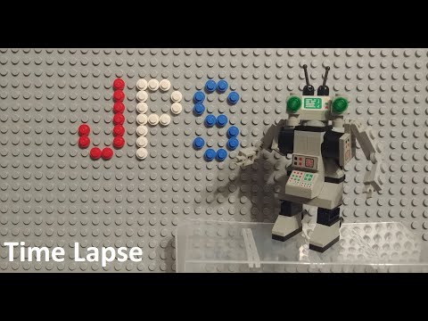 LEGO Throwback Thursday 1498 Spy-Bot (time lapse)