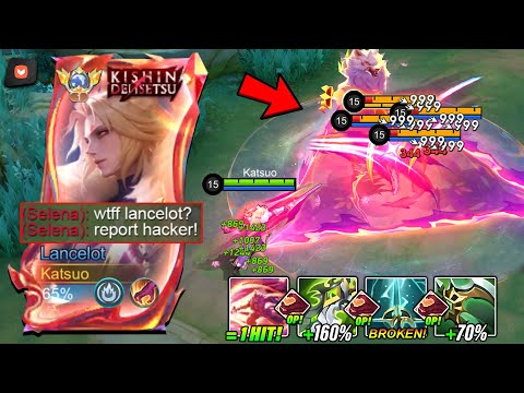 LANCELOT PERFECT FULL DAMAGE ONE HIT BUILD IS FINALLY BACK!! 😱 (99% BROKEN!)  - MLBB