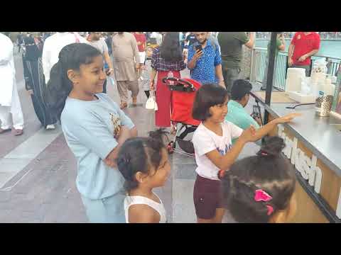 Turkish ice cream 🍨🎂🍦🍦🍦 Sirisha 😋😋 Burj khalifa