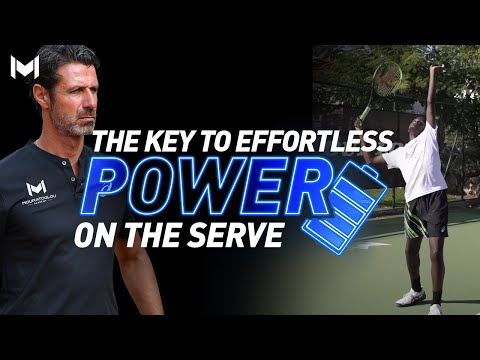 The Key to Effortless Power on the Serve