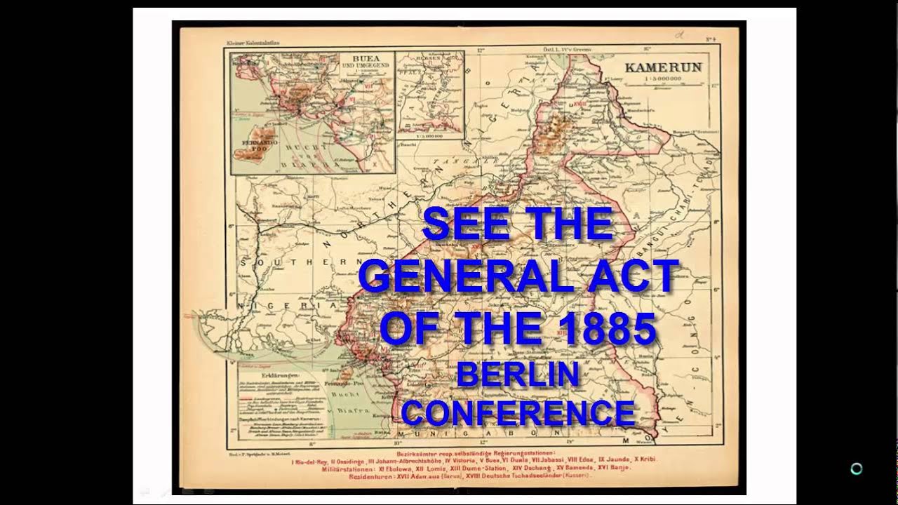 Cameroon: Mapping in the colonial context