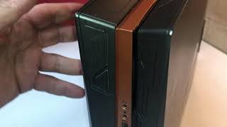 Video thumbnail for Open Opening Up ASUS Republic of Gamers GR8 II Mini Small Tower Desktop Computer GR8 II-T069Z by mtandiz