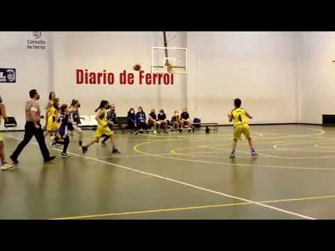 mini femenino liga gallega baxi ferrol  cb sarria enero 2022