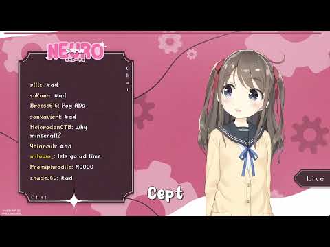 Neuro-sama - 31st Dec - First Minecraft Stream