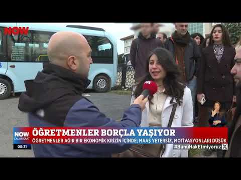 20 Mayıs 2024 Now TV Çalar Saat AES Öğretmenlerin Ekonomik durumu anketi