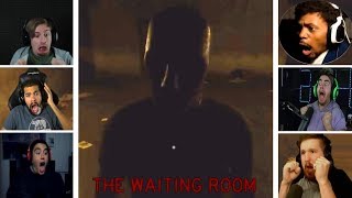 Let's Players Reaction To The Waiting Room Jumpscares | The Waiting Room