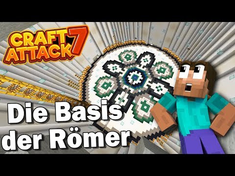 Die RÖMER zeigen mir ihre MEGA GEILE BASIS! - CraftAttack 7 #23