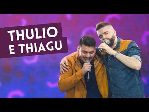 Thulio e Thiagu cantam Zezé Di Camargo e Luciano e levantam auditório