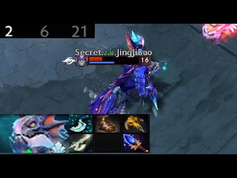 Zai - Slardar | Team Secret vs Quincy Crew  (game 1) BO2 | The International 2021
