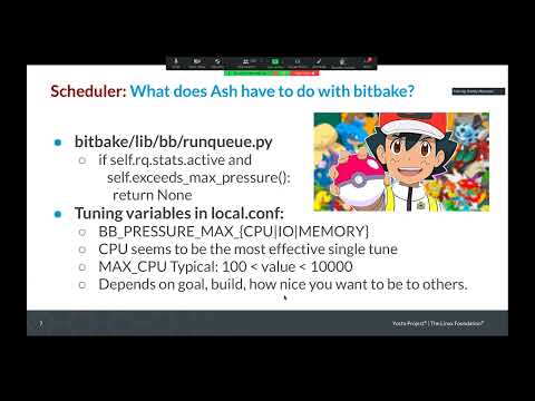 Making bitbake PSI-chic: regulating builds using /proc/pressure, Randy MacLeod