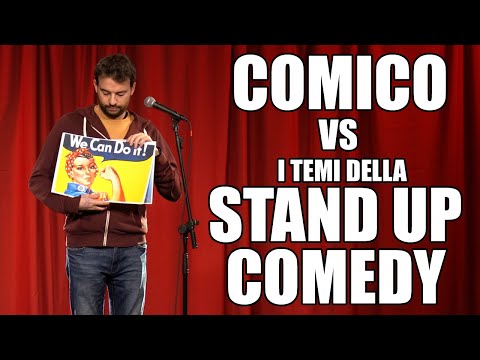 Rapone VS I temi della STAND UP COMEDY