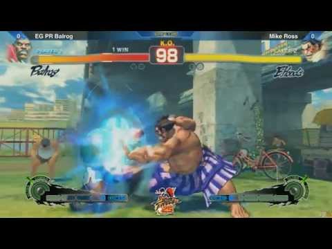 EG| PR Balrog (Balrog) vs Mike Ross (E.Honda) SF 25th LA Qualifier SSF4 AE 2012 Top 16