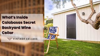 The Ultimate Backyard Upgrade: What’s Inside Calabasas's Secret Backyard Wine Cellar