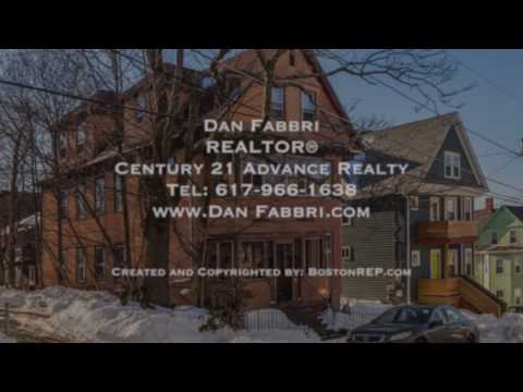 33 Starbird St, Malden MA - Dan Fabbri - Tel 617-966-1638