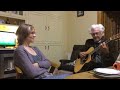 Tracey & Larry caught dueting LIVE in the Irish kitchen ! #traceycoryell #larrycoryell 