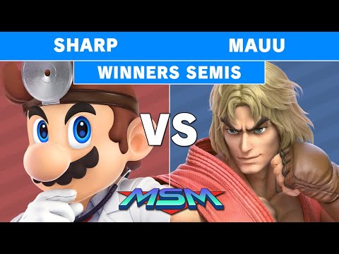 MSM Online 27 - NEST | Sharp (Dr.Mario) Vs. PS | Mauu (Ken) Winners Semis - Smash Ultimate