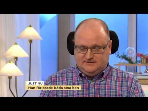 Kim förlorade sina ben men hittade han livsgnistan igen - Nyhetsmorgon (TV4)