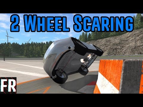 BeamNG Drive/Automation - 2 Wheel Scaring - Autocross #21