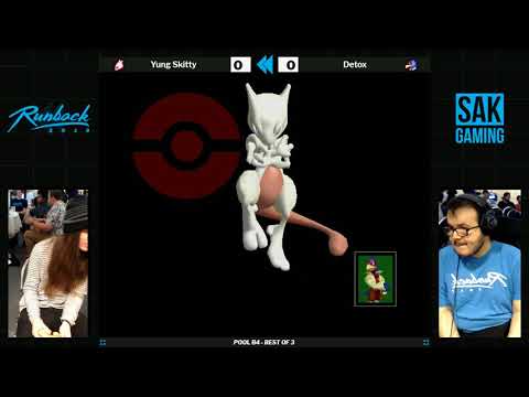 Runback 2018 Pools - Yung Skitty (Mewtwo) vs Detox (Falco)