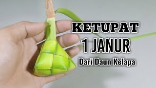 Download lagu Cara membuat ketupat lebaran mini / Nasuki titik terang mp3