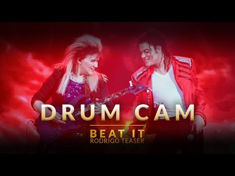 Drum Cam - Beat It - part. Jennifer Batten