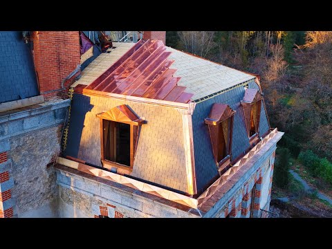 At last, the copper top goes on!