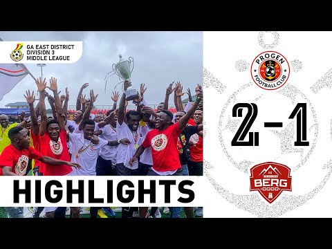 HIGHLIGHTS! | PROGEN 2 - 1 HAMBURGER BERG | S.OWUSU & MARTEY GOALS | 14/08/2022