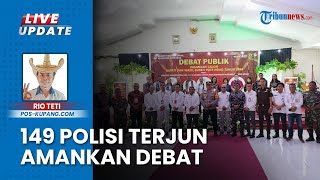 149 Personel Dikerahkan untuk Amankan Debat Perdana Paslon Bupati dan Wakil Bupati Rote Ndao