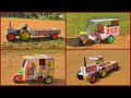 4 Amazing DIY Toys You Can Do At Home DIY Tractor Trolley Auto Rickshaw Mini Matchbox Toys AC