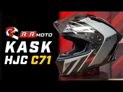HJC C71 - wydajna wentylacja, nowa blenda i sportowy styl - integralny kask motocyklowy