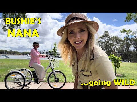 Bush Barbie Reviews the Ultimate Aussie Trike Bike! 🚴‍♂️😂 #BUSHBARBIE