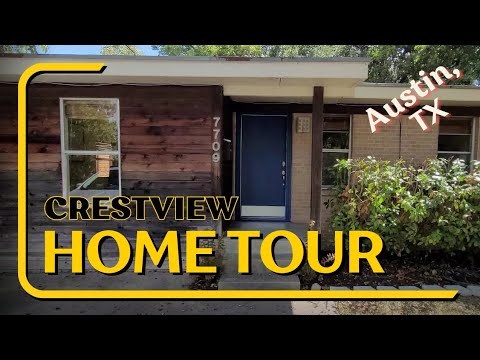 Take a Tour of this $595,000 Mid-Century Modern Home in the Crestview Neighborhood of Austin, TX