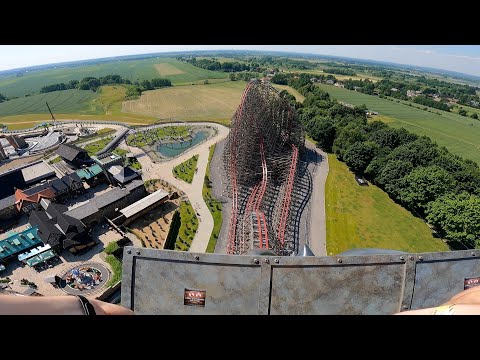Zadra Wooden Coaster POV - Energylandia | POV WORLD. TV