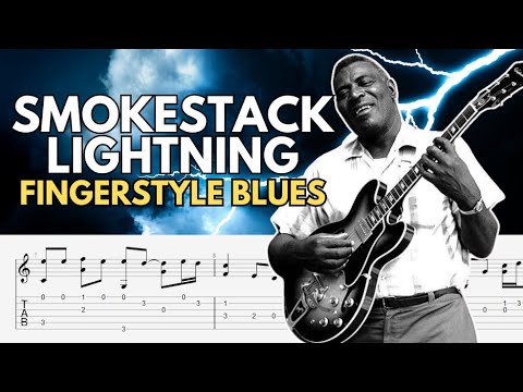 Smokestack Lightning Acoustic Fingerstyle | Blues Riff Masterclass