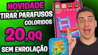 Encontrei Novo APP de Remover Parafusos Coloridos dos Objetos e fiquei surpreso