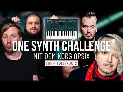 One Synth Challenge – KORG OPSIX w/ Robert Babicz, Sven Wittekind, Ausilio Jó & Björn Torwellen
