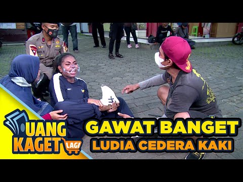 GAWAT BANGET KAKI LUDIA TIBA-TIBA CEDERA - UANG KAGET LAGI