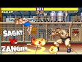 Street Fighter 2 Hack Super Golden SAGAT Vs ZANGIEF