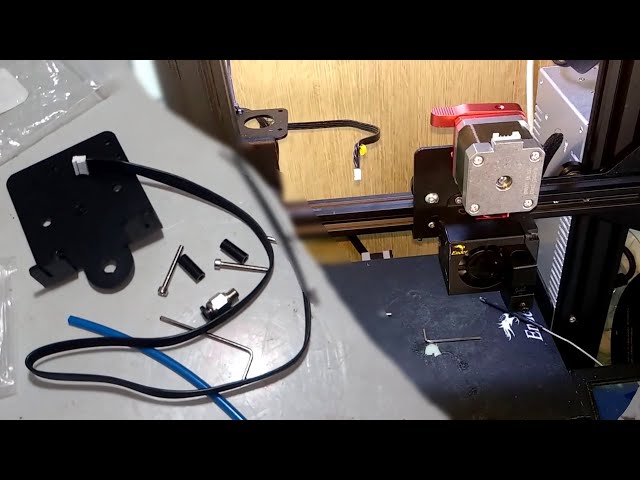 Vídeo relacionado con TUZUK 1 juego CR10 3D Extrusor Placa de soporte posterior con placa posterior de extrusión de polea para Creality Ender-3/3s/3 Pro Cr-10/10S S/5 Serie Marco de extrusión de aluminio Impresora 3D