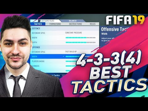 FIFA 19 BEST FORMATIONS 4-3-3 TUTORIAL - BEST CUSTOM TACTICS & INSTRUCTIONS / HOW TO PLAY 4-3-3 (4)